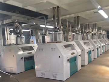 La technologie mécanique de la mouture de la farine sur pierre favorise le développement des machines de traitement de la farine de blé.