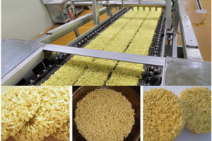 Ligne de production de nouilles instantanées entièrement automatique