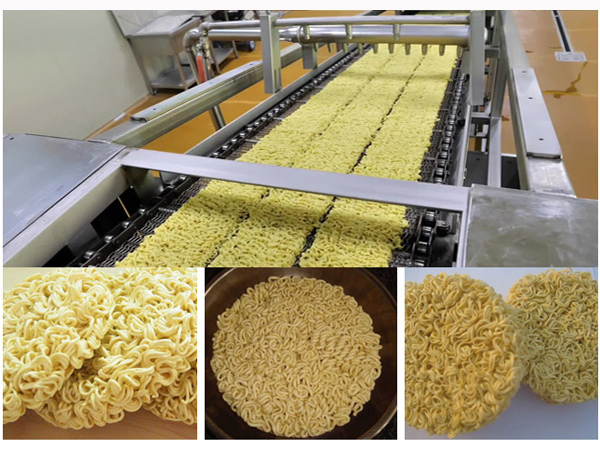 Ligne de production de nouilles instantanées entièrement automatique