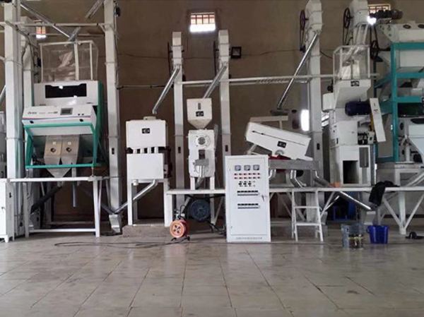 Ensemble complet de machine de traitement de farine de riz