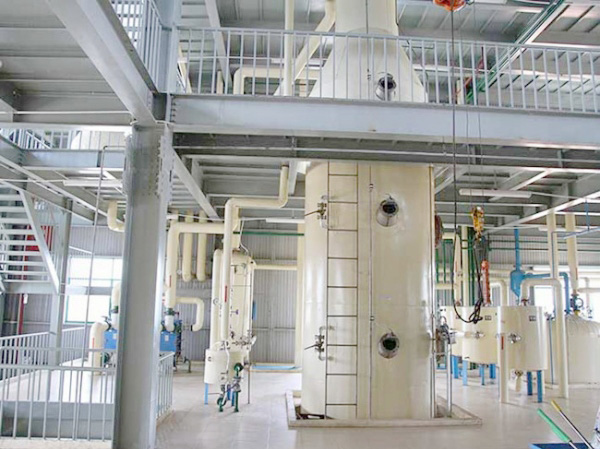 Usine de traitement d’huile de soja de 600 tonnes par jour au Brésil