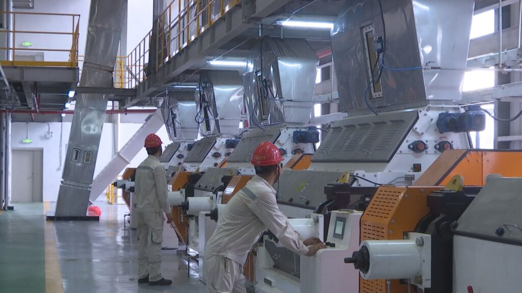 Machine d’équipement de traitement d’huile de soja