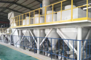 Fabricant de fours à verre automatiques Ligne de production de mélange et de dosage