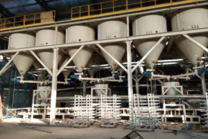 Fabricant d’une ligne de production automatique de mélange et de dosage de poudres métallurgiques