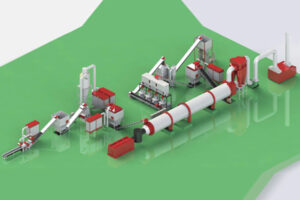 Ligne de production de pellets de canne à sucre fabricant de biomasse
