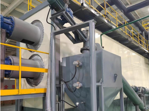 Usine de raffinage pour le recyclage des moteurs usagés