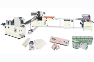 Ligne de production automatique de mouchoirs en papier de poche