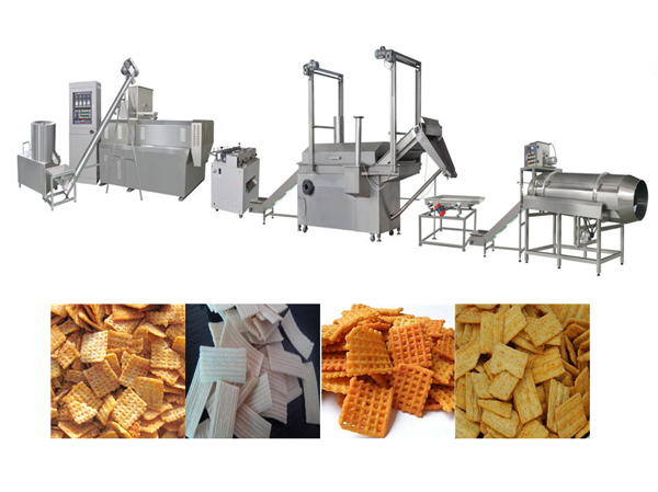 Fabricant de ligne de production de riz frit en croûte