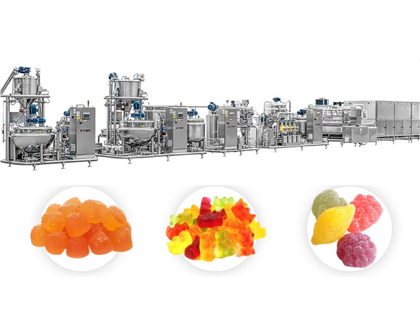 Ligne de production automatique de gommes 600Q