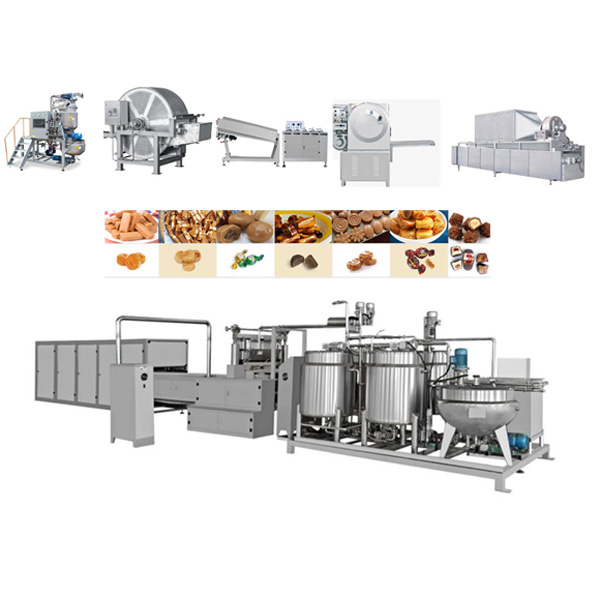 fabricant de ligne de production automatique de caramels par formage