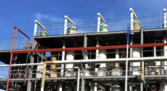 Usine de production d'alcool