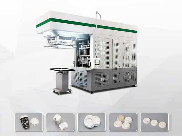 Ligne de production de couvercle de tasse de moulage de pâte