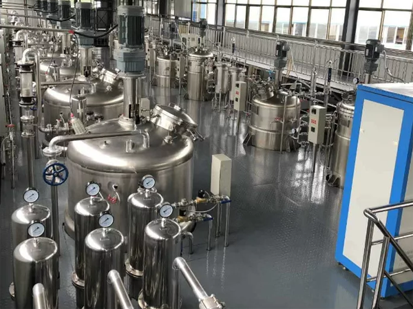 Ligne de production d'engrais hydrosolubles liquides automatiques