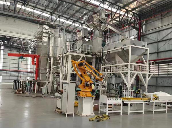 Ligne de production de poudre de sucre pré mélangée