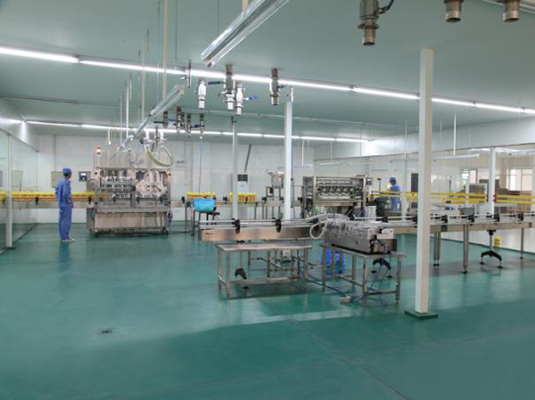 Ligne de production automatique de détergent liquide