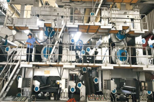 Ligne de production automatique de carton ondulé