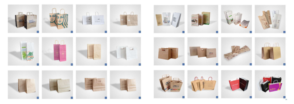 Notre équipement produit des sacs en papier