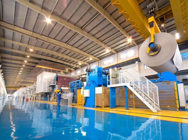 Ligne de production automatique de pâte à papier