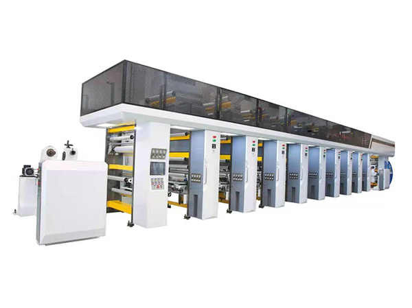 Machine d'impression à grande vitesse à arbre électronique