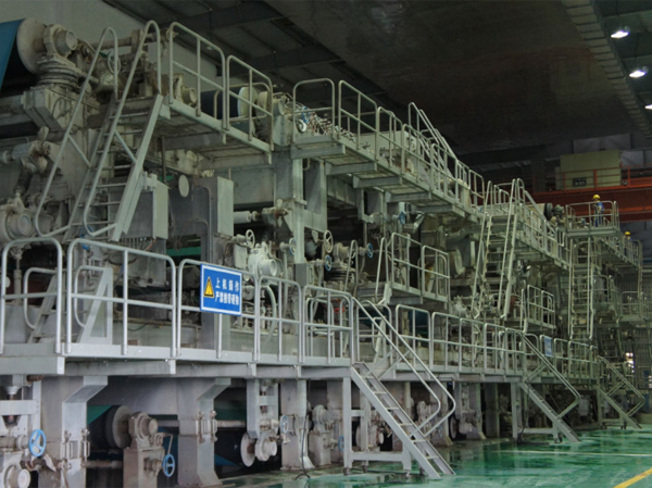 Ligne de production de papier carton couché ivoire