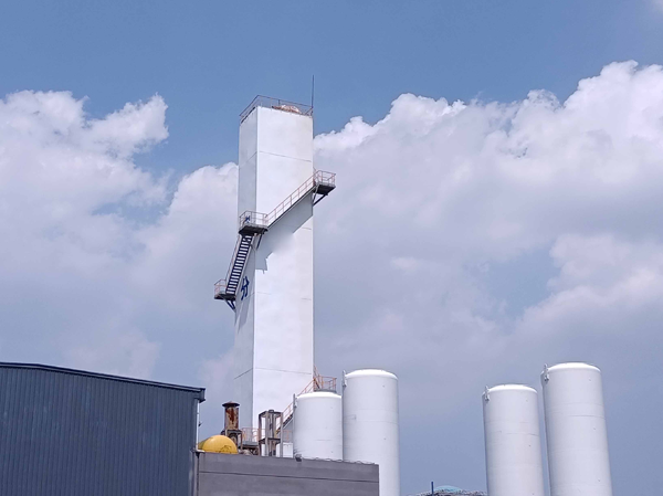 Grande usine de séparation de l'air pour la chimie et la métallurgie