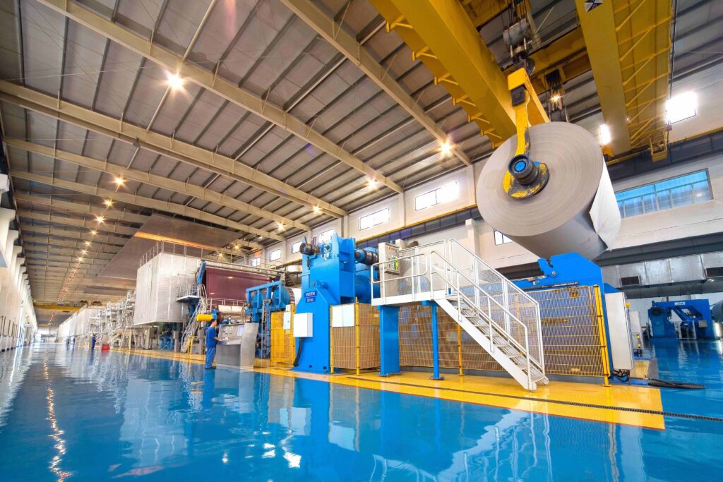 Le processus de production du papier