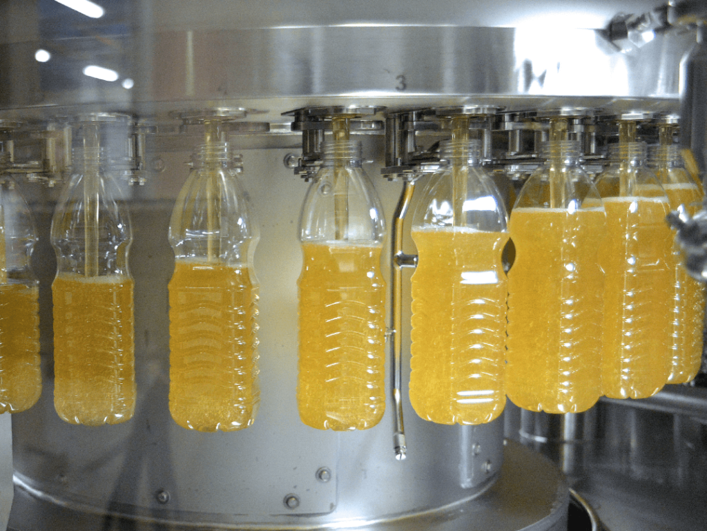 Processus de production du jus de citron