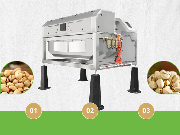 Fabricant de machines de triage par couleur pour pistaches