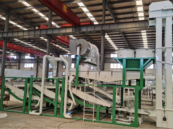 Machine de séparation de la coque et du noyau de graines de tournesol