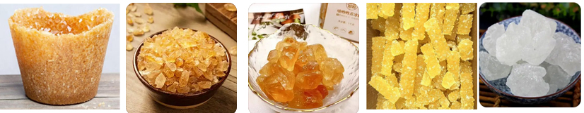 Ligne de production de sucre de roche polycristallin