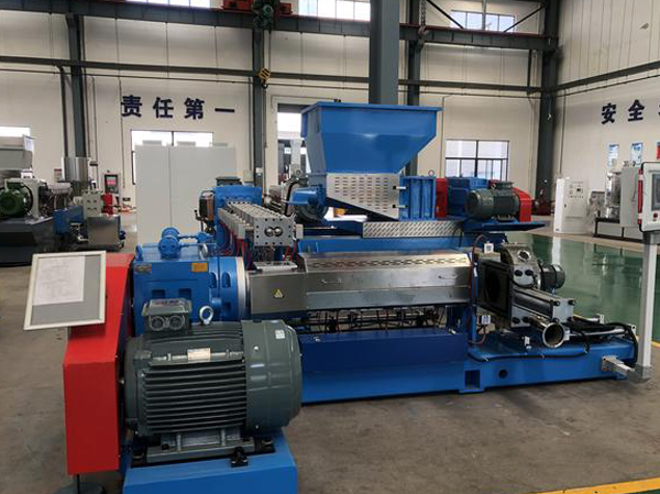 Ligne de production de granulés de plastique biodégradable