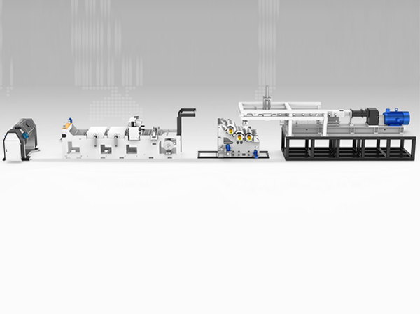 Extrudeuse de feuilles biodégradables en PLA