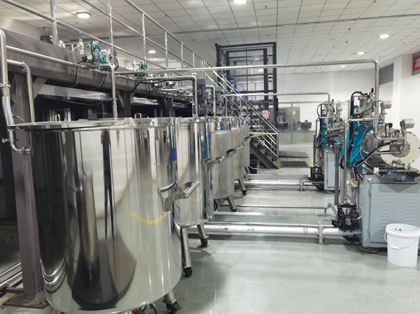 Fabricant de lignes de production d'encre automatiques