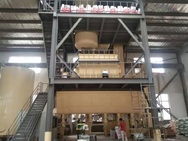 Fabricant de ligne de production de mortier pâte isolante inorganique automatique