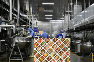 Fabricant de lignes de production automatiques de plats préfabriqués