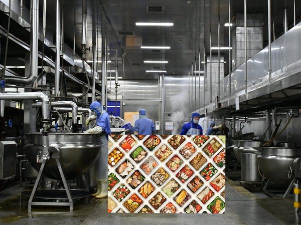 Fabricant de lignes de production automatiques de plats préfabriqués