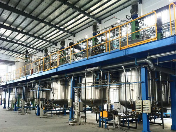 Fabricant de ligne de production automatique de polyuréthane à base d'eau