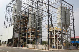 Fabricant de ligne de production de mortier en poudre sèche