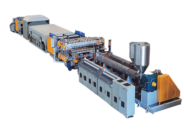 PET single screw non-drying exhaust type sheet extrusion line