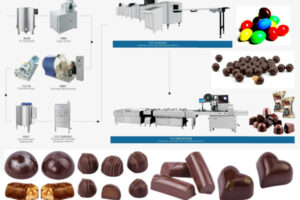 Ligne de production automatique de chocolat